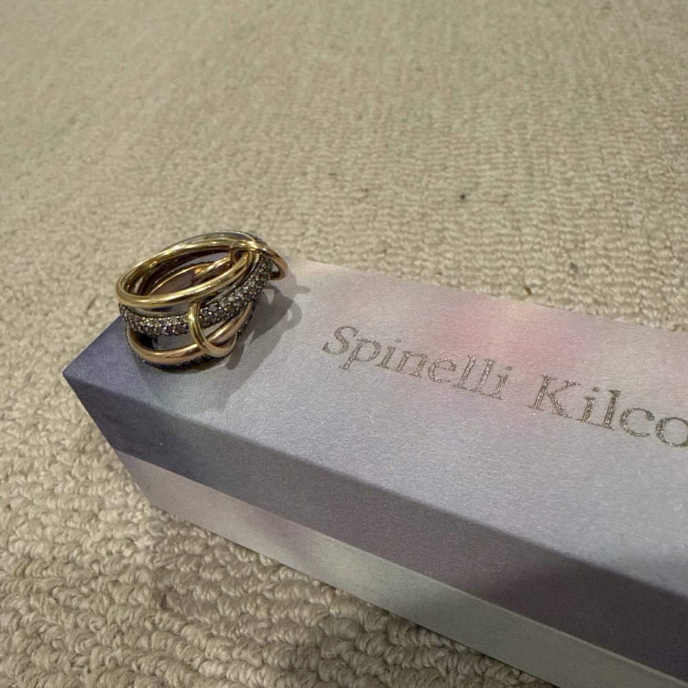 Spinelli Kilcollin Gold and Silver Linked Ring